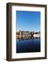 Canal Side Houses, Gdansk, Poland, Europe-Christian Kober-Framed Photographic Print