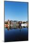 Canal Side Houses, Gdansk, Poland, Europe-Christian Kober-Mounted Photographic Print