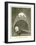 Canal Sous La Place De La Bastille-null-Framed Giclee Print