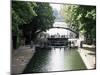 Canal St. Martin, Paris, France-Mark Mawson-Mounted Photographic Print