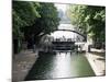 Canal St. Martin, Paris, France-Mark Mawson-Mounted Photographic Print