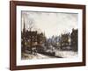 Canal St Martin-Ron Folland-Framed Premium Giclee Print