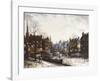 Canal St Martin-Ron Folland-Framed Premium Giclee Print