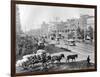 Canal Street, New Orleans, Louisiana, C.1890 (B/W Photo)-American Photographer-Framed Giclee Print