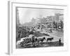 Canal Street, New Orleans, Louisiana, C.1890 (B/W Photo)-American Photographer-Framed Giclee Print