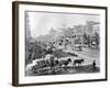 Canal Street, New Orleans, Louisiana, C.1890 (B/W Photo)-American Photographer-Framed Giclee Print