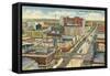 Canal Street, New Orleans, Louisiana-null-Framed Stretched Canvas