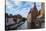 Canal Street of Old Town, Bruges-neirfy-Stretched Canvas