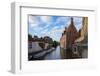 Canal Street of Old Town, Bruges-neirfy-Framed Photographic Print