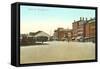 Canal Street, Providence, Rhode Island-null-Framed Stretched Canvas