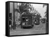 Canal Street Trolleys-null-Framed Stretched Canvas