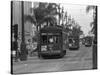 Canal Street Trolleys-null-Stretched Canvas