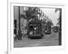 Canal Street Trolleys-null-Framed Photographic Print