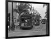 Canal Street Trolleys-null-Framed Photographic Print