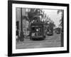 Canal Street Trolleys-null-Framed Photographic Print