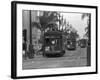 Canal Street Trolleys-null-Framed Photographic Print