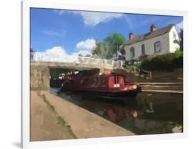Canal Summer - 1-Mark Gordon-Framed Giclee Print