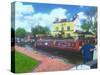 Canal Summer - 2-Mark Gordon-Stretched Canvas