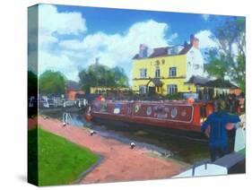 Canal Summer - 2-Mark Gordon-Stretched Canvas