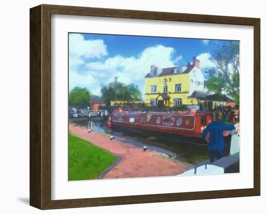 Canal Summer - 2-Mark Gordon-Framed Giclee Print