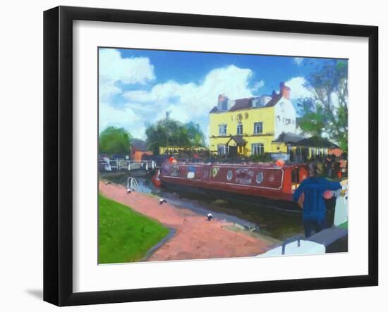 Canal Summer - 2-Mark Gordon-Framed Giclee Print
