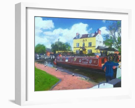 Canal Summer - 2-Mark Gordon-Framed Giclee Print