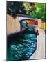 Canal, Sydney Gardens, Bath-Marco Cazzulini-Mounted Giclee Print