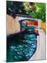 Canal, Sydney Gardens, Bath-Marco Cazzulini-Mounted Giclee Print