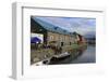 Canal tour boat, Otaru City, Hokkaido Prefecture, Japan, Asia-Richard Cummins-Framed Photographic Print