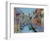 Canal, Venice, 2016-Anthony Butera-Framed Premium Giclee Print