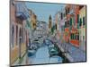 Canal, Venice, 2016-Anthony Butera-Mounted Premium Giclee Print