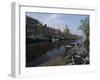 Canal View Looking Towards Mare Church, Leiden, Netherlands, Europe-Ethel Davies-Framed Photographic Print