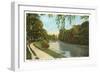 Canal Walk, Lowell, Mass.-null-Framed Art Print