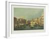 Canale Grande and Rialto-bridge, Venice-Francesco Guardi-Framed Collectable Print