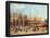 Canaletto (II) (La Piazza San Marco) Art Poster Print-null-Framed Poster