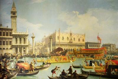 The Betrothal of the Venetian Doge to the Adriatic Sea, circa 1739-30