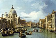 The Entrance to the Grand Canal, Venice, Ca 1730-Canaletto-Giclee Print