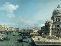 The Entrance to the Grand Canal, Venice-Canaletto-Giclee Print