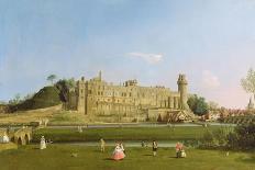 Warwick Castle, C.1748-49-Canaletto-Giclee Print