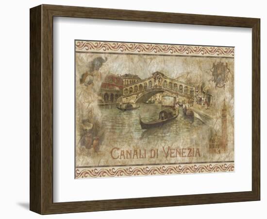 Canalidi Venezia-Thomas L. Cathey-Framed Art Print