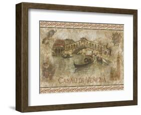 Canalidi Venezia-Thomas L. Cathey-Framed Art Print