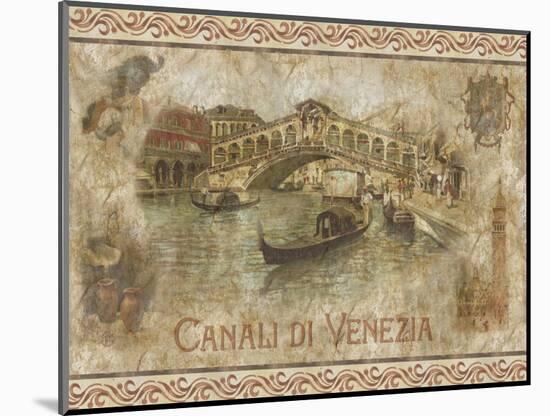 Canalidi Venezia-Thomas L. Cathey-Mounted Art Print