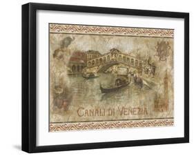 Canalidi Venezia-Thomas L. Cathey-Framed Art Print