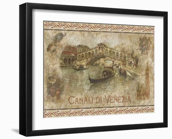 Canalidi Venezia-Thomas L. Cathey-Framed Art Print