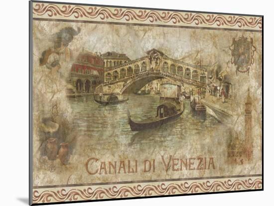 Canalidi Venezia-Thomas L. Cathey-Mounted Art Print