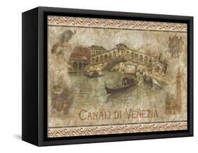 Canalidi Venezia-Thomas L. Cathey-Framed Stretched Canvas