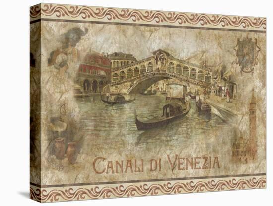 Canalidi Venezia-Thomas L. Cathey-Stretched Canvas