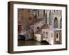 Canals, Bruges, Belgium-Kymri Wilt-Framed Photographic Print