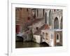 Canals, Bruges, Belgium-Kymri Wilt-Framed Photographic Print