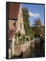 Canals, Bruges, Belgium-Kymri Wilt-Framed Photographic Print